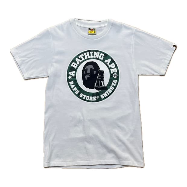 Bape / 시부야 스토어 티 / S