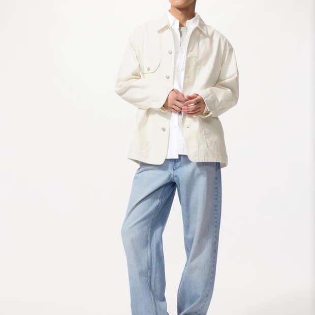 유니클로 스트레이트진 