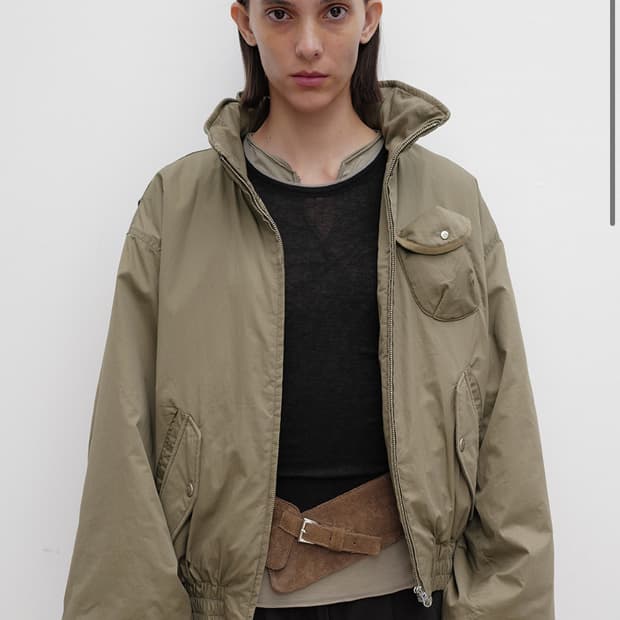 오픈와이와이 open yy 봄버자켓 cotton cargo bomber