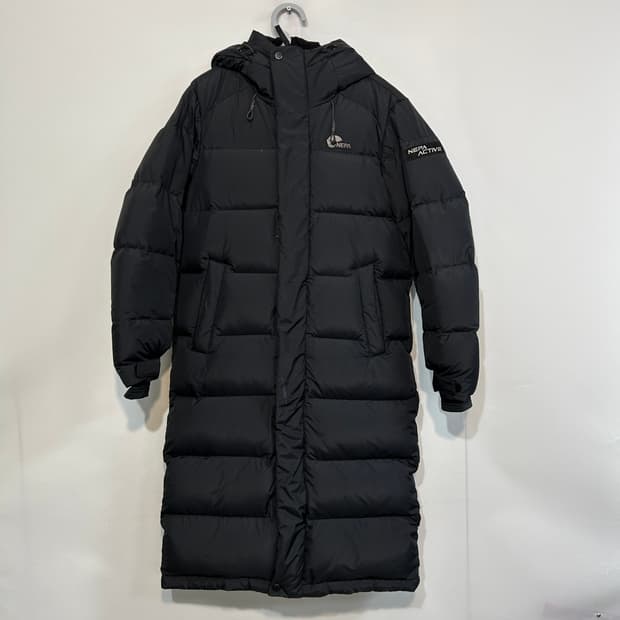 네파 남성 거위털 롱패딩