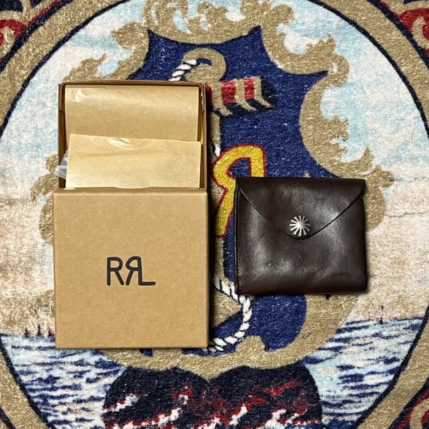 RRL 콘초 레더 월렛 더블알엘 지갑