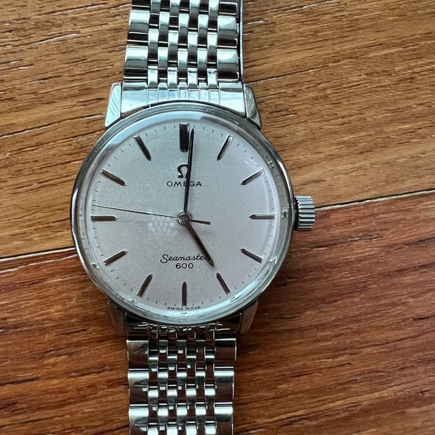 오메가 빈티지 씨마스터 600 수동