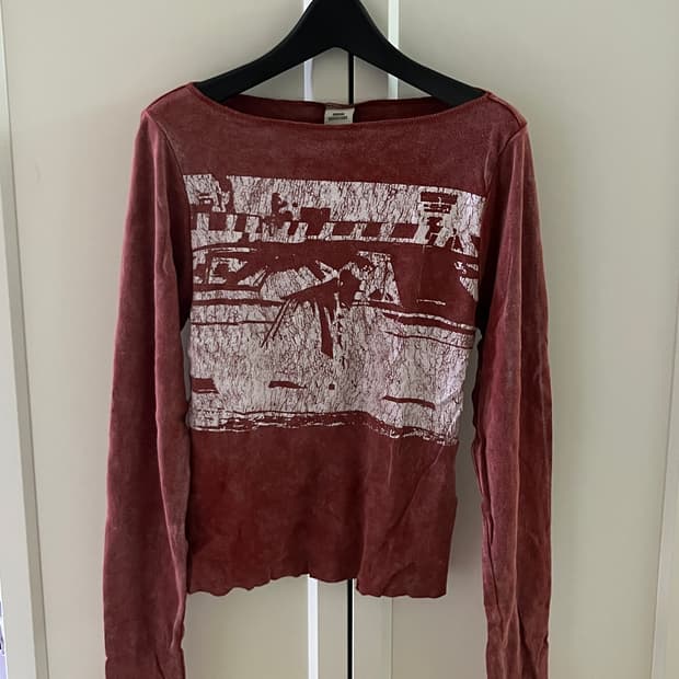 UrbanOutfitters 어반아웃피터스 레드슬리브 