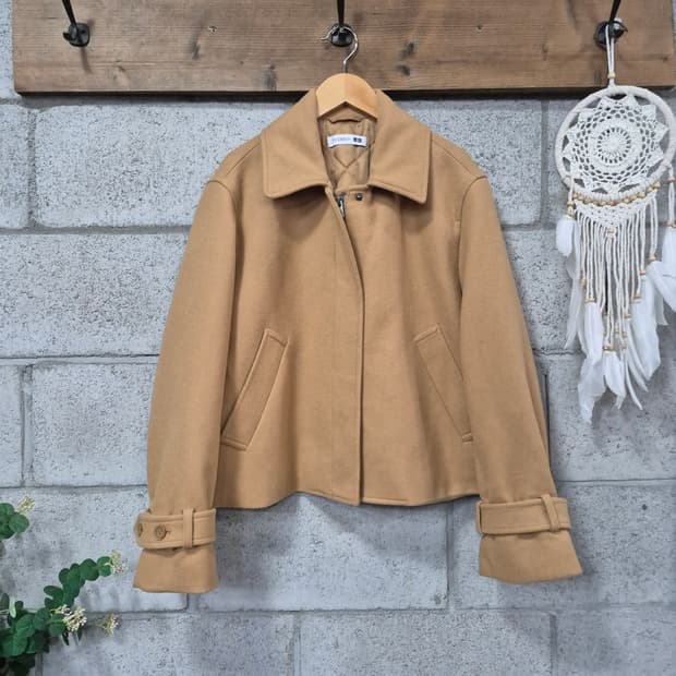 유니클로 JW 앤더슨 울블랜드 숏코트