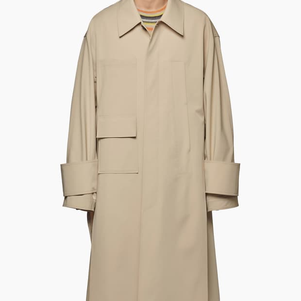 우영미 20SS 컬렉션 트렌치 맥코트