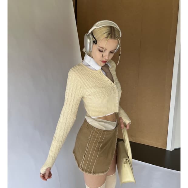 bnfrom 스쿨 가디건