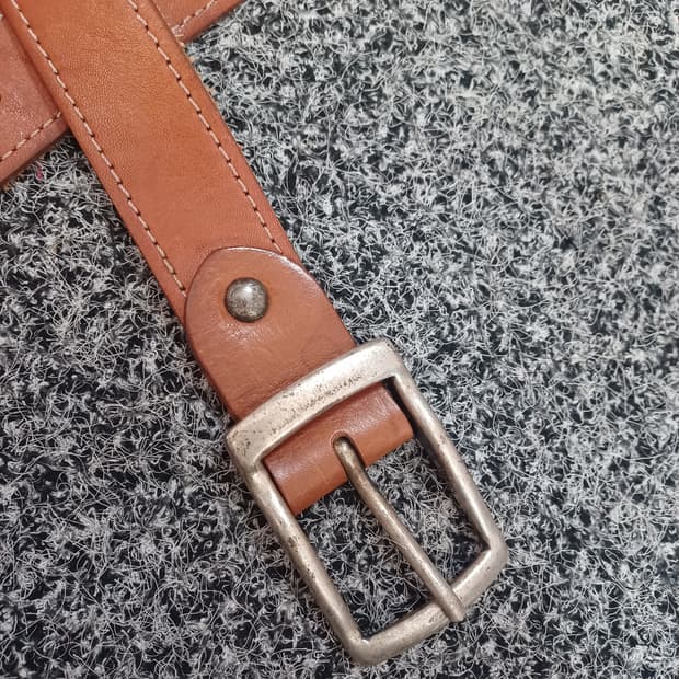빈티지 가죽 벨트 