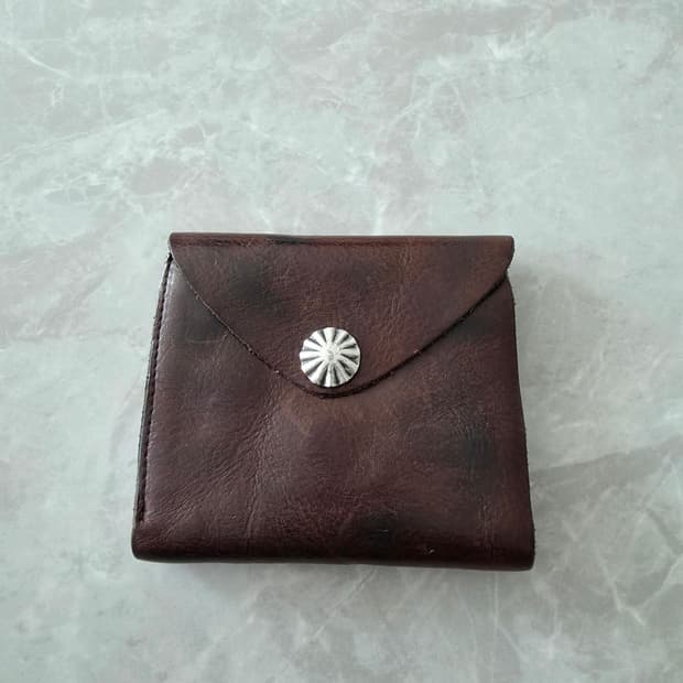 RRL 더블알엘 콘초 레더 월렛