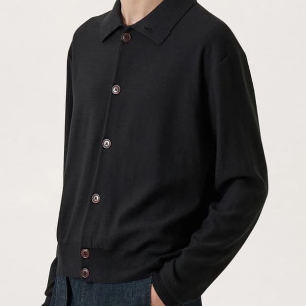 르메르 컨버터블 가디건 xs