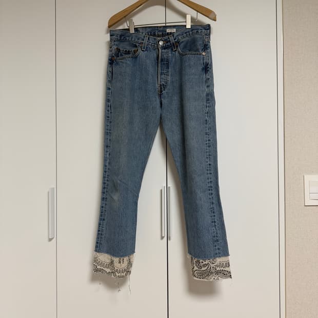 oldpark 올드팍 리바이스 반다나 데님