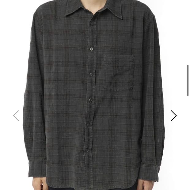 [1,S]이얼즈어고 더티 워시드 포이카 더스티블랙 브라운