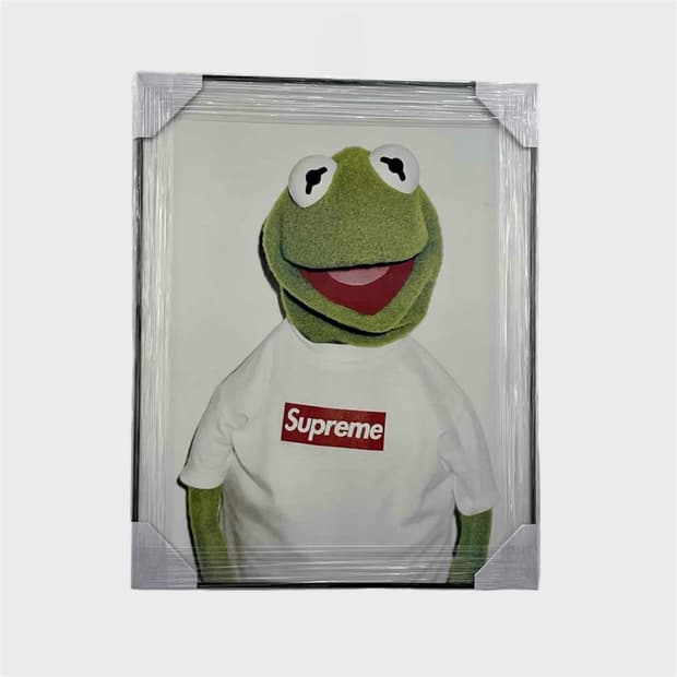 슈프림 커밋 포스터 정품 (액자포함) Supreme Kermit
