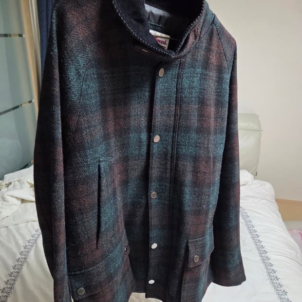 빈폴 헤링본 모 코트 (Harris Tweed, XL)