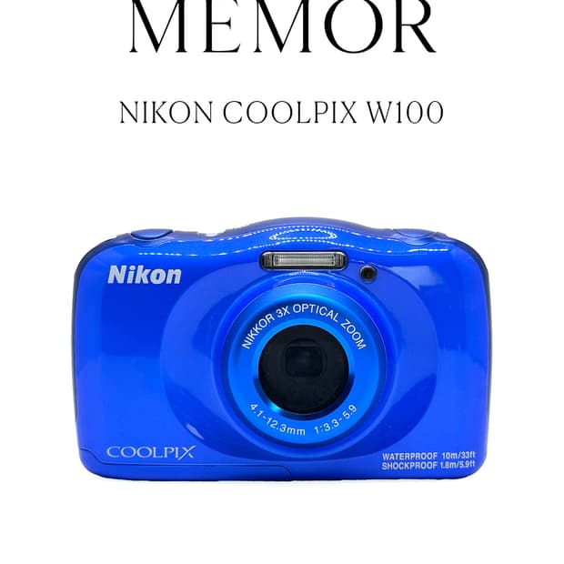 연예인/유튜버픽✨Nikon Coolpix W100 방수 니콘 빈티지디카