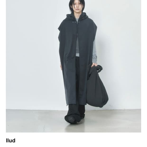 LLUD 러드 후드 머플러