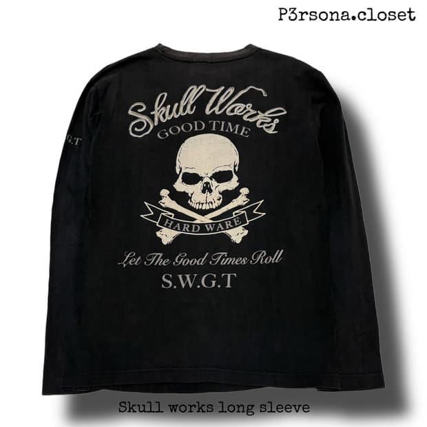Skull works long sleeve