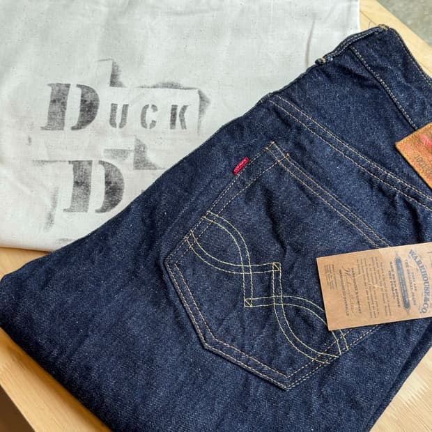 웨어하우스 덕디거 데님 팬츠 1001xx 30