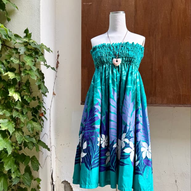 Flower Smoke Two-Way Dress