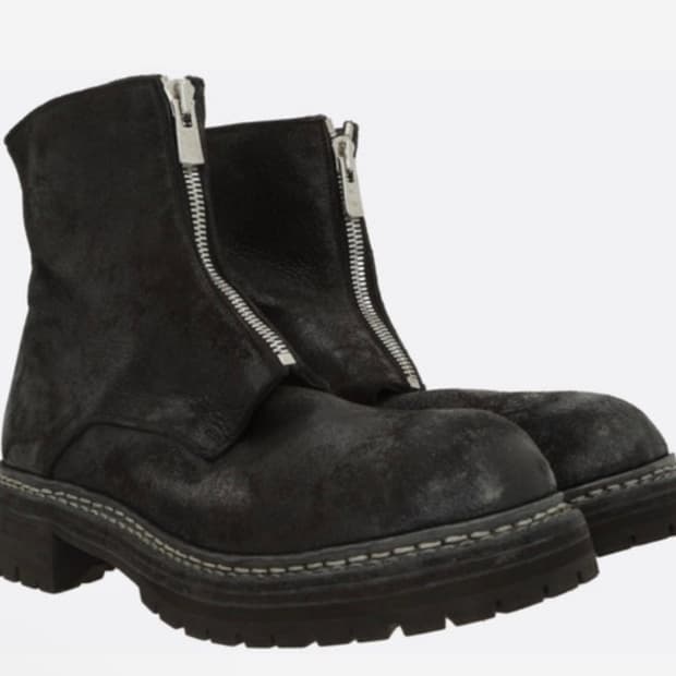 [42.5] 구이디 빈티지 누벅 부츠