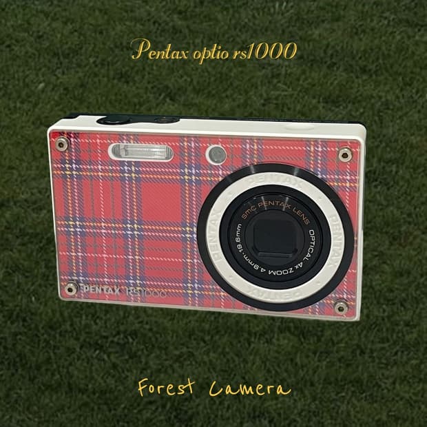 (카꾸/풀박) 펜탁스 옵티오 RS1000 디지털카메라 빈티지디카