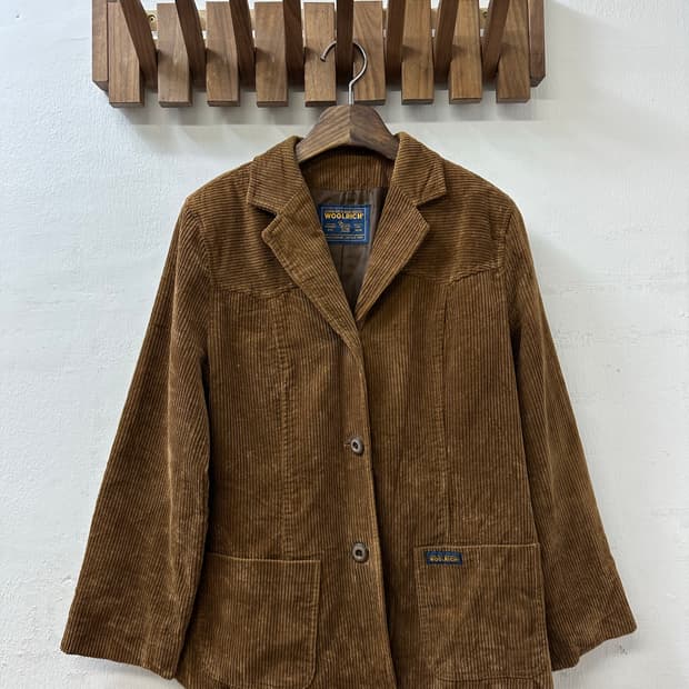 WoolRich 울리치 코튼 코듀로이 카라 자켓 