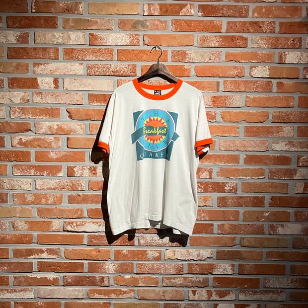 90s USA 빈티지 프룻 오브 더 룸 링거 티셔츠