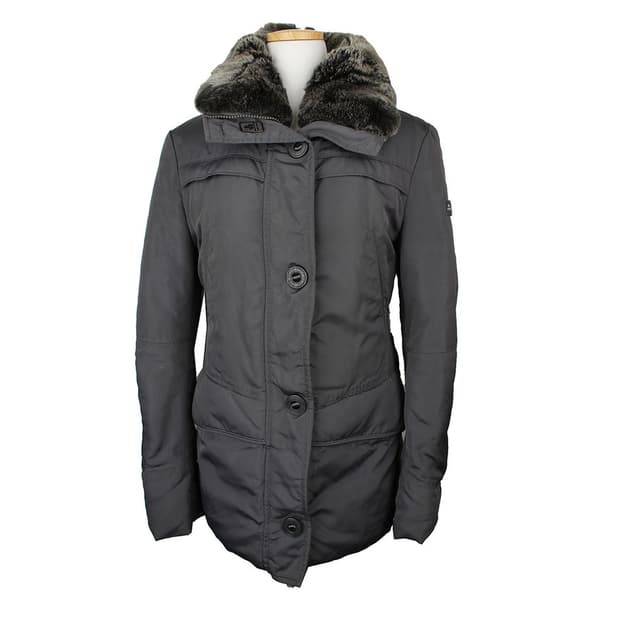 퓨테리 그레이 렉스 퍼 카라 구스다운 패딩점퍼(42)