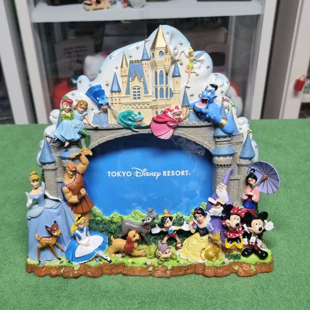 디즈니 총출동 입체 액자