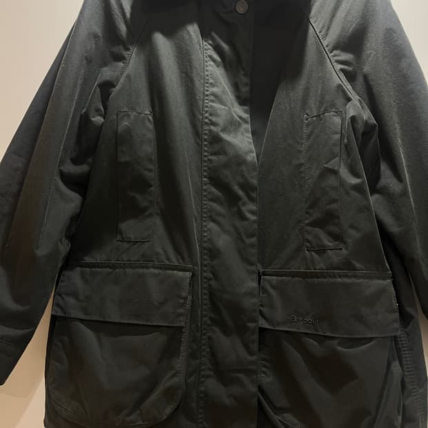 아르켓X바버 왁스 자켓 XS