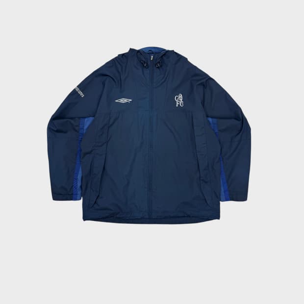 05-06 엄브로 첼시 FC 후드 레인 자켓