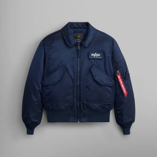 알파 인더스트리 CWU 45P 항공 점퍼 (네이비)