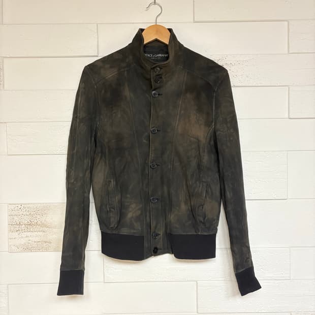 돌체앤가바나 스웨이드 자켓
