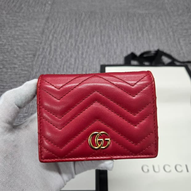 [특가][정품] 구찌 마몬트 마틀라세 반지갑