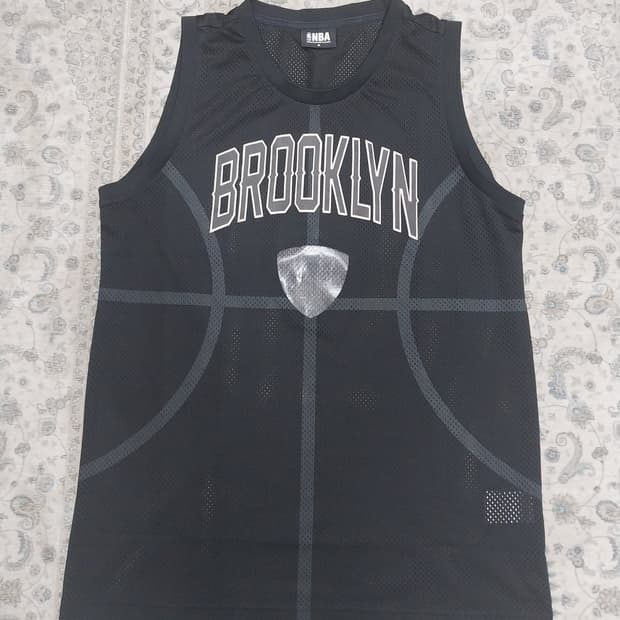 NBA 브루클린 농구 메쉬 유니폼 M