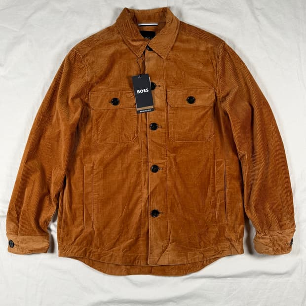 Boss 보스 코듀로이 셔츠 자켓 데드스탁