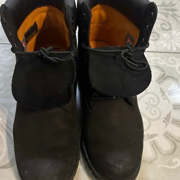 [팀버랜드] 팀버랜드 프리미엄 6인치 워터프루프 부츠 블랙 누벅