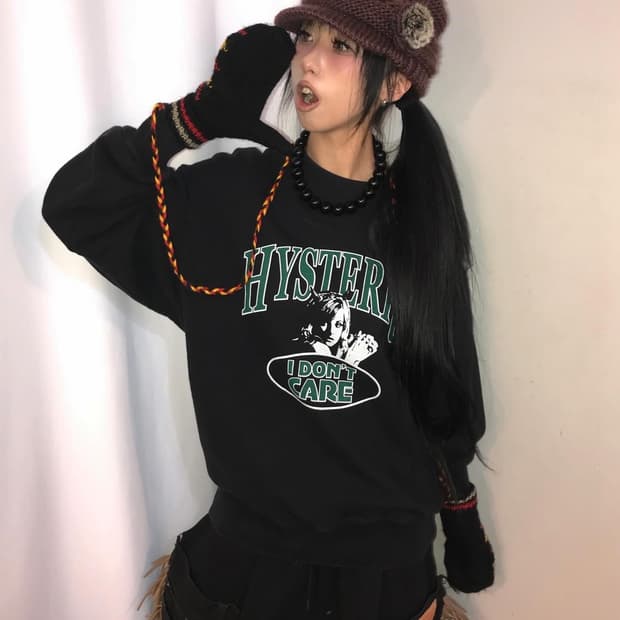 Hysteric Glamour His Girl Sweatshirts 