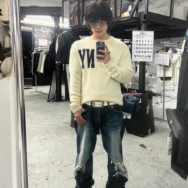 YEVS NY knit sweater