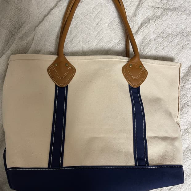 엘엘빈(LL.Bean) 보트앤토트백 미디엄 가죽핸들 made in USA