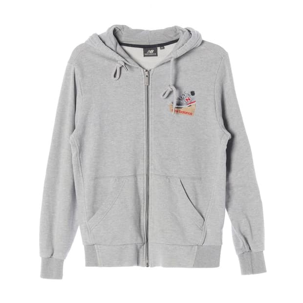 뉴발란스 그레이 후드집업 