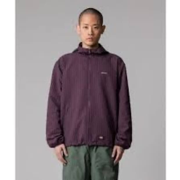 디키즈 그리드 체크 라이트 윈드브레이커 퍼플 XL 팝니다