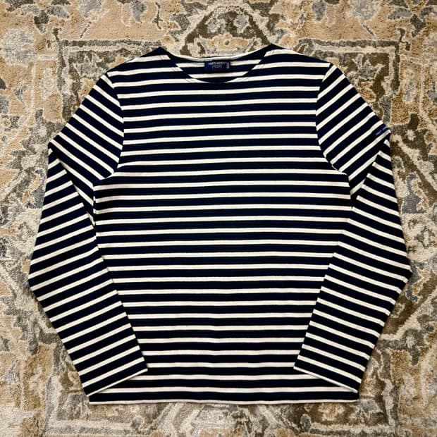 [세인트제임스] 길도 네이비 스트라이프 L (실측95-100)