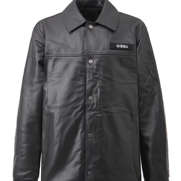 032c 레더 코치 자켓 (XL)