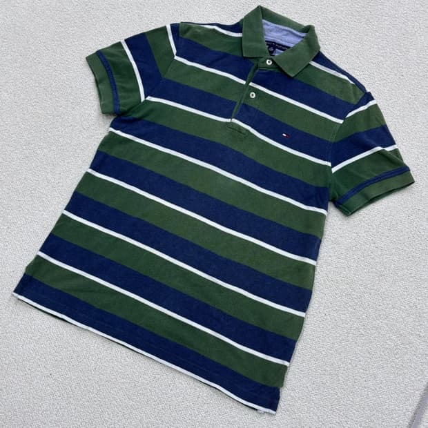 XS 타미힐피거 여성 반팔 카라 티셔츠 0319E