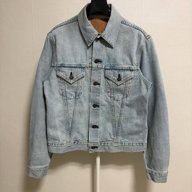 리바이스 LVC 71557 3세대 데님 트러커 자켓 / 연청, 40