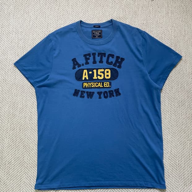 아베크롬비 싱글스티치 A158 new york 반팔티셔츠 