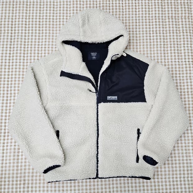 후아유 플리츠 겨울 후드집업 남자100