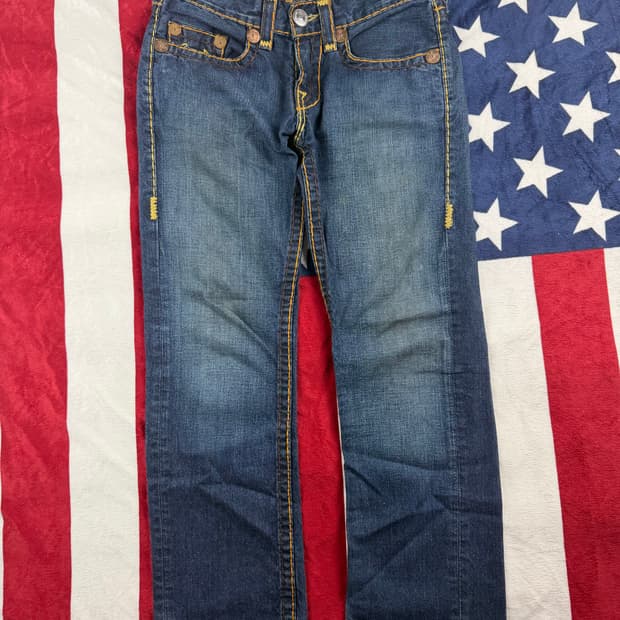 트루릴리전 바비 슈퍼 T 데님 팬츠 (True Religion Bobby