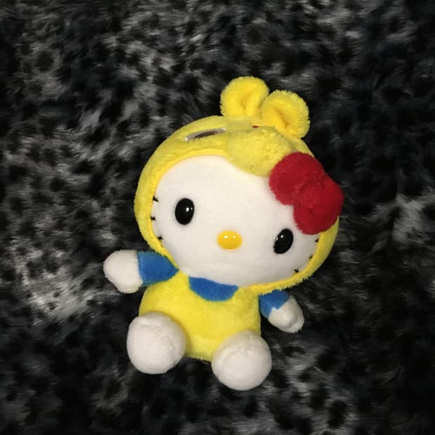 고전 헬로키티X로디 미니 옐로우