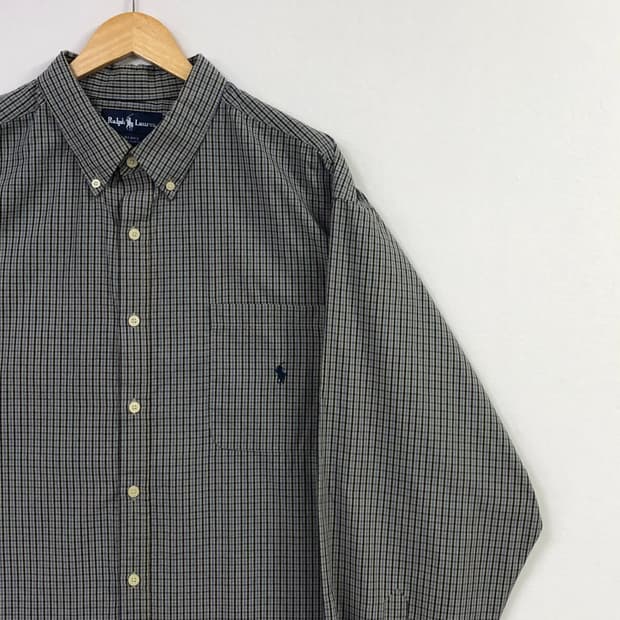 Xxl 폴로 체크 셔츠
